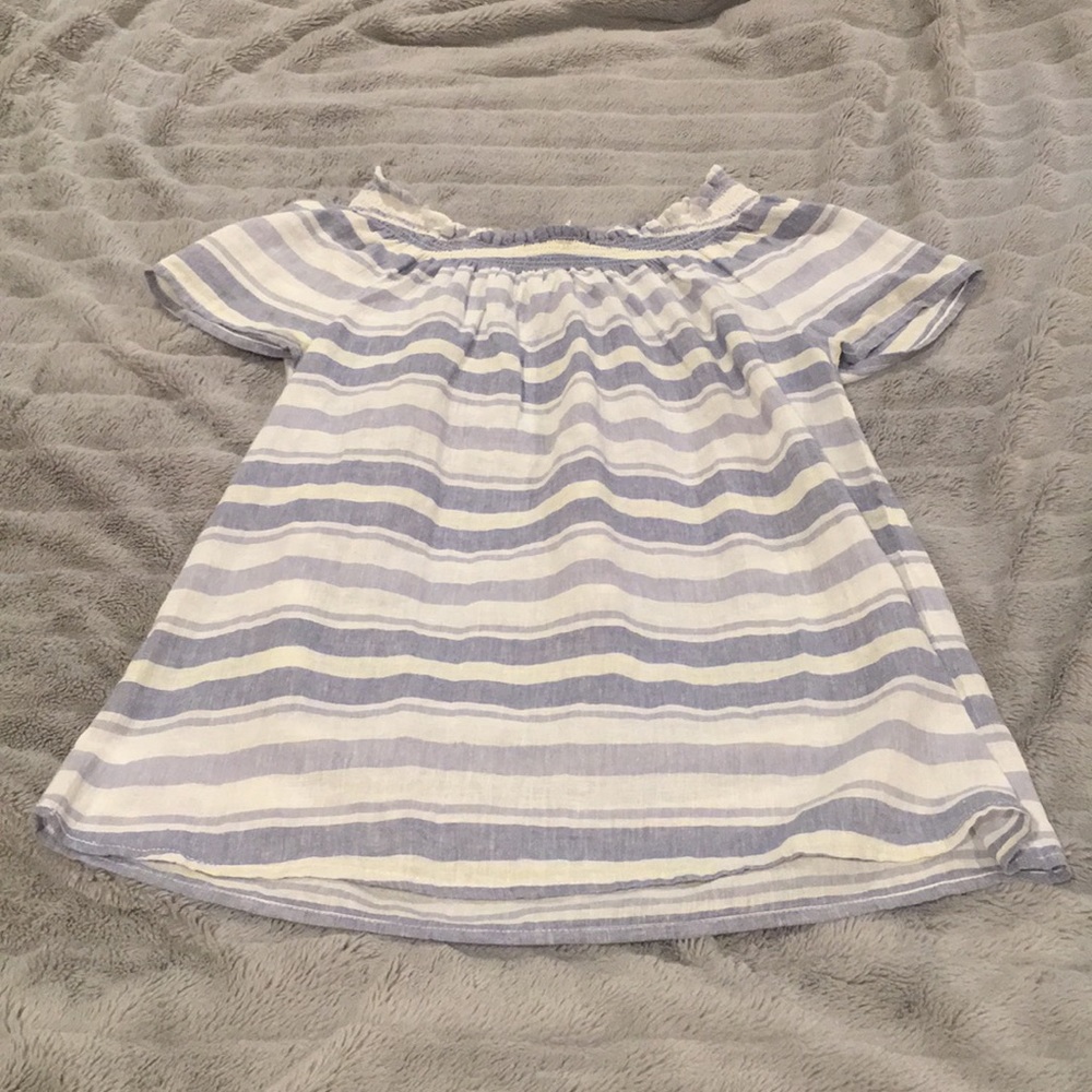 Gatherd neck  Tshirt